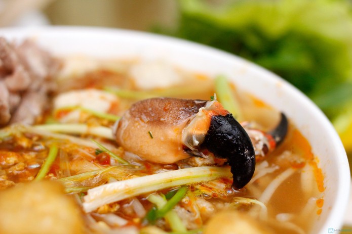 Bún cù kỳ là món ăn hấp dẫn nhất chế biến từ loại hải sản biển Quảng Ninh này